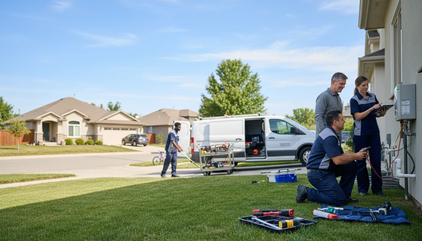 Tankless water heater service in Santaquin, UT